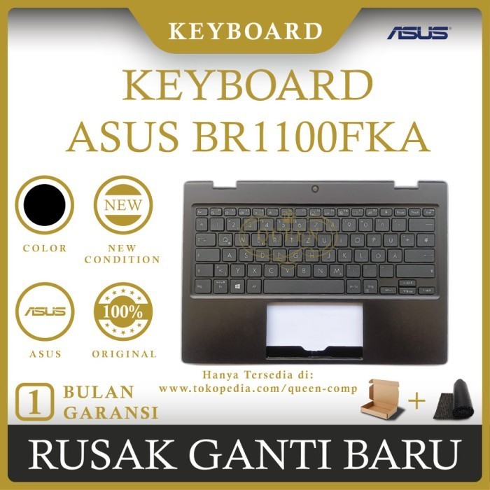 KEYBOARD FRAME LAPTOP ASUS BR1100 BR1100FKA ORIGINAL