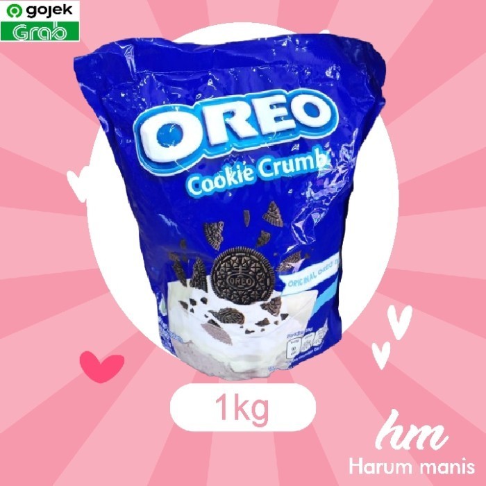 

DISKON Oreo Cookie Crumb / Bubuk Oreo Kasar Original 1kg