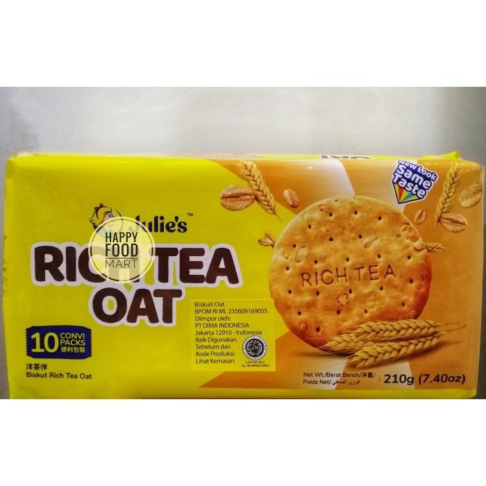 

BIG SALE JULIE'S BUTTER CRACKERS/JULIES RICH TEA OAT/ROTI KERING GANDUM MENTEGA