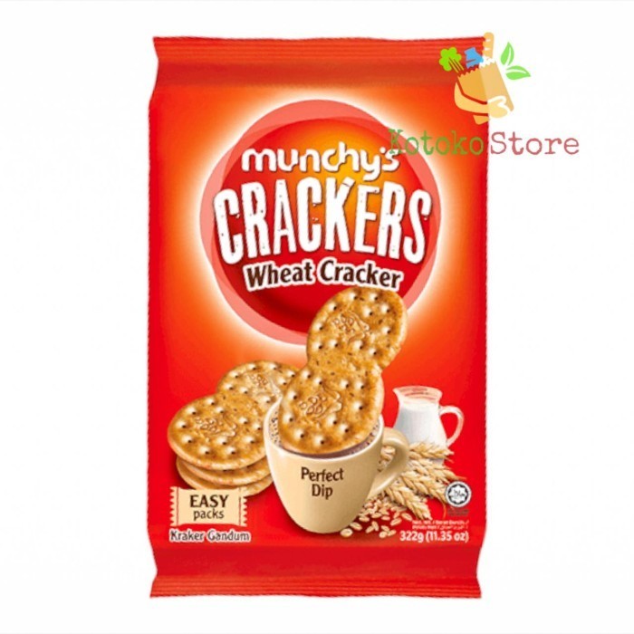 

TERBATAS Munchys Cream Wheat Marie Sandwich Crackers