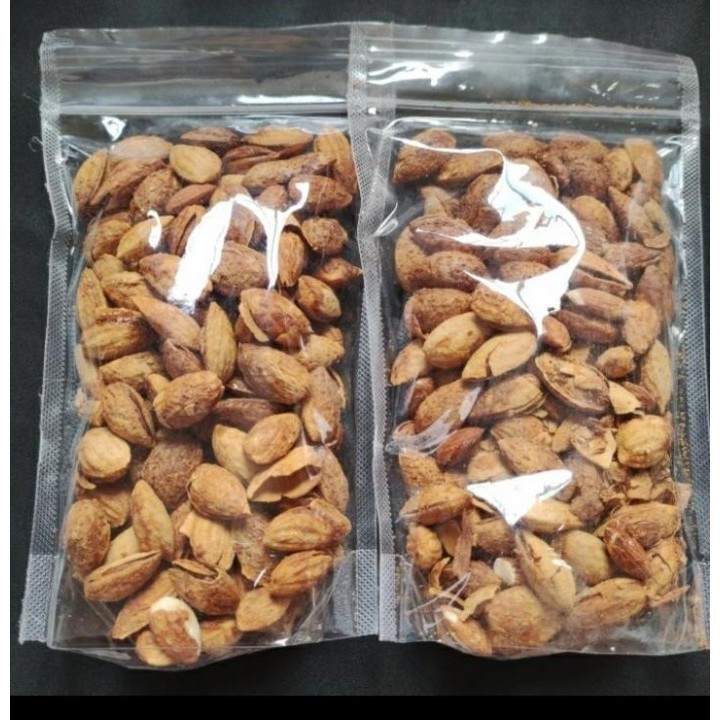 

PROMO kacang almond panggang 1 kg matang