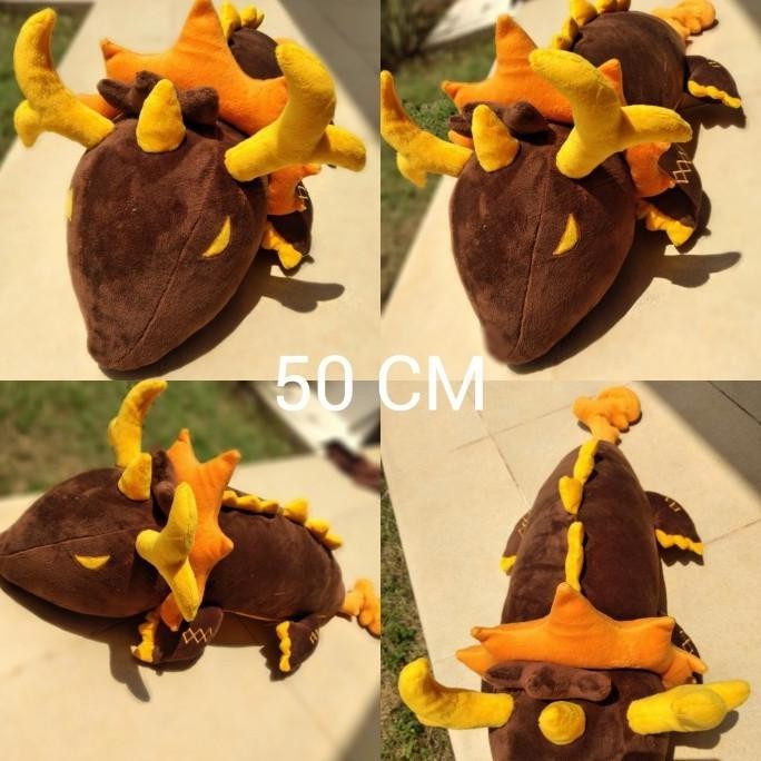 Morax Zhongli plushie doll boneka genshin impact