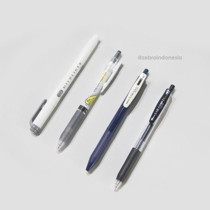 

Zebra Gel Pen Pulpen Sarasa Highlighter Mildliner Paket Alat Tulis