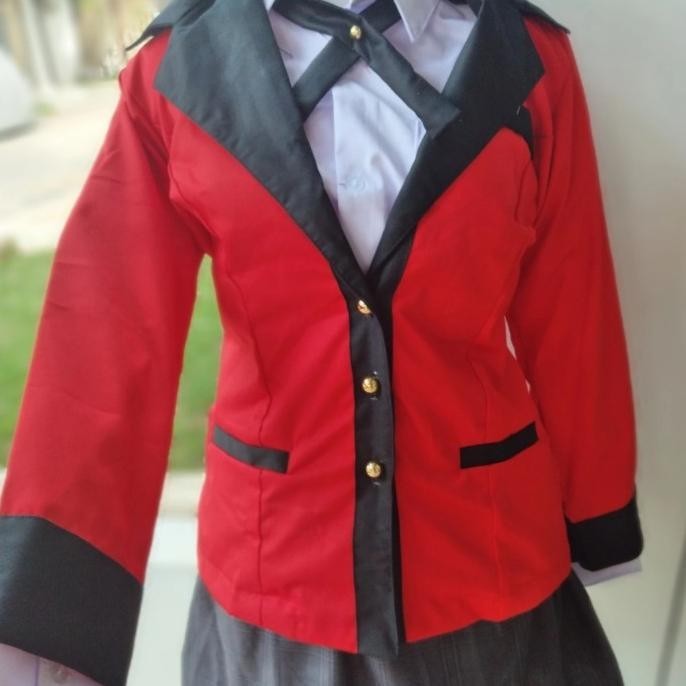 READY Seifuku kakegurui jabami costume cosplay