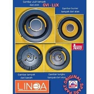 BURNER KOMPOR TANAM LINEA / TEKA GVI - LUX