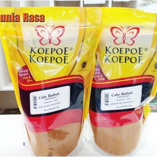 

Koepoe - Koepoe Cabe Bubuk / Chili Powser 1Kg