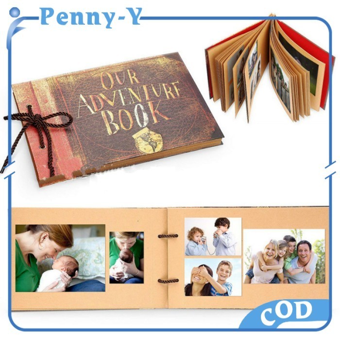 

Ready My Our Adventure Book Pixar Diy Album Foto Ernikahan/Scrapbook