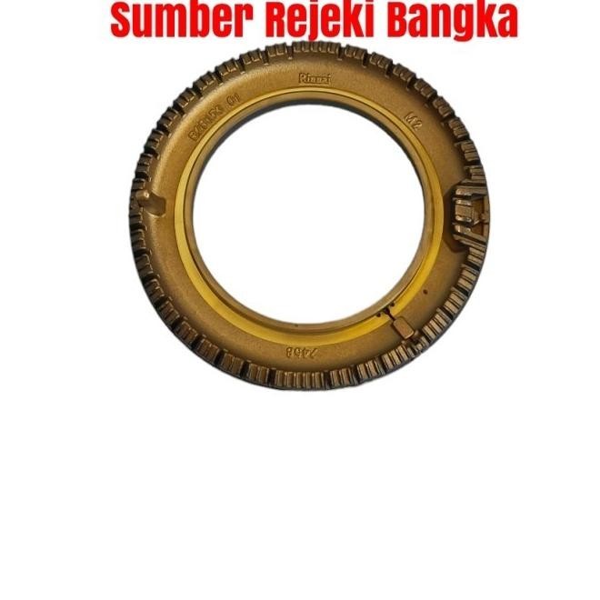 RINNAI BURNER HEAD/BURNER KUNINGAN KOMPOR TANAM RB-7502D/RB-7503D .