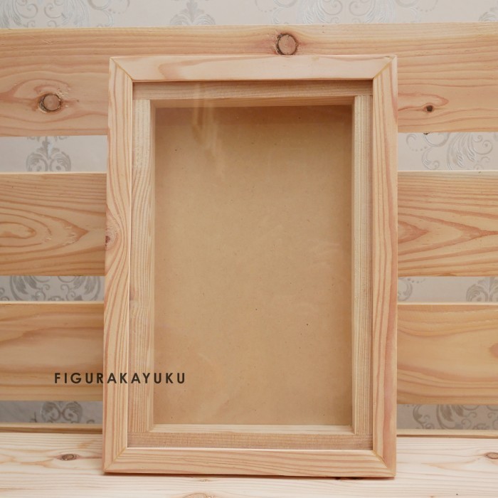 

Ready Frame 3D / Bingkai Mahar / Hantaran / Scrapbook / Figura Kayu 30 X 40
