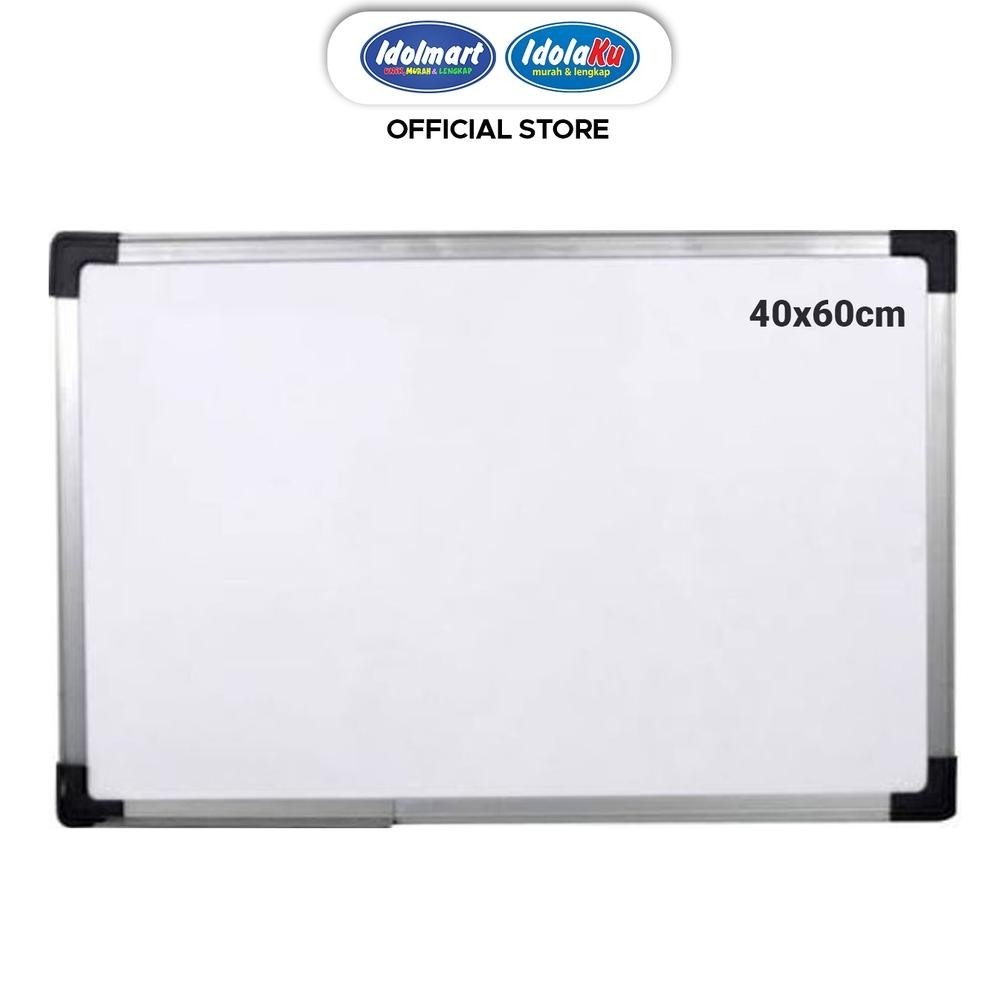 

uk-12 IDOLMART Whiteboard Papan Tulis Putih Murah Premium