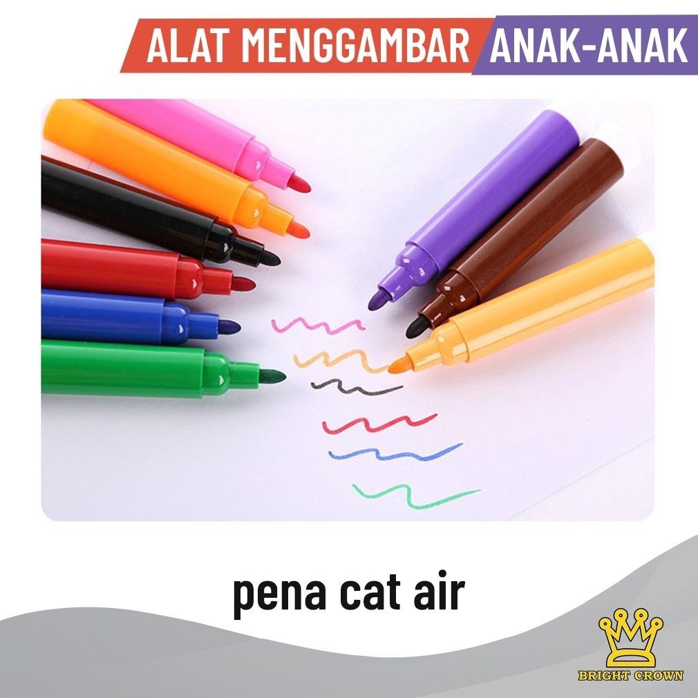 

se-7 Bright Crown Pensil Warna Crayon set isi 150 pcs Crayon Mewarnai (Alat Menggambar atau Mewarnai) Sale