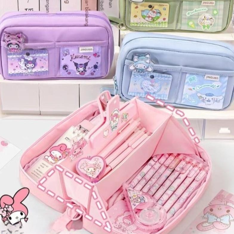 

OKK-1520 Penjual LokalTas Pensil Multifungsi Lucu Tas Penyimpanan Alat Tulis Siswa Kantor Tas Pensil Kapasitas Besar Tempat Pensil Tas Pensil Siswa Viral