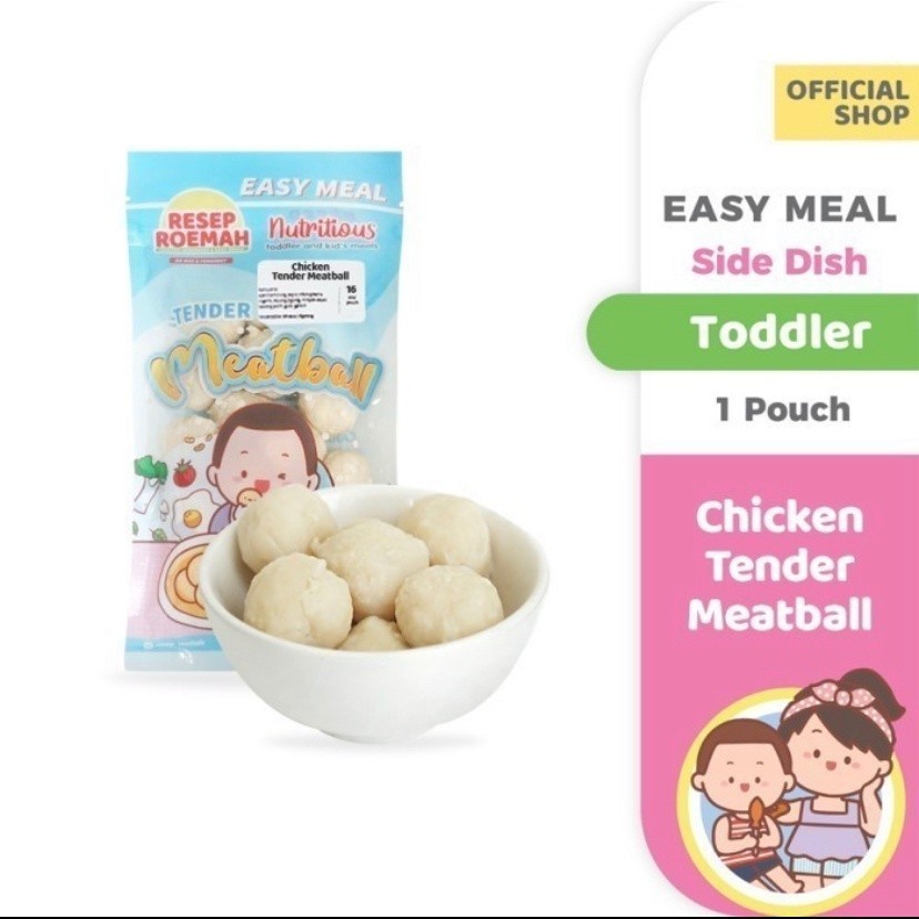 

RESEP ROEMAH / Chicken Tender Meatball / Bakso Ayam / Toddler Healthy Frozen Food / No MSG