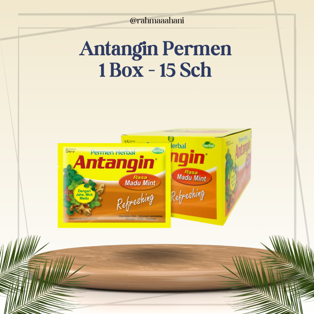 

[] 8.8 Antangin Permen Box isi 15 Sachet