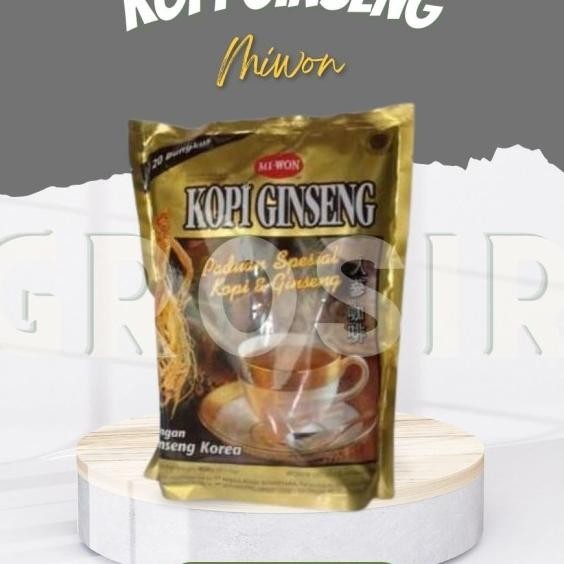 

Kopi Berenergi / Kopi In1 / Kopi Ginseng Won / 20 Sachet / Halal