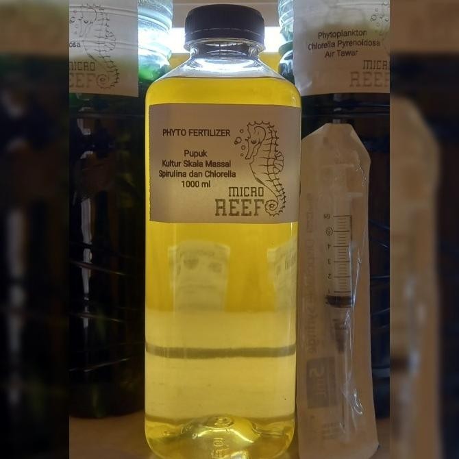 Pupuk Kultur Skala Massal Untuk Spirulina dan Chlorella (1 LITER)