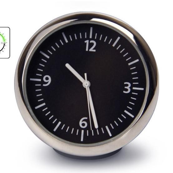 Dekorasi Jam Analog Meja Mobil