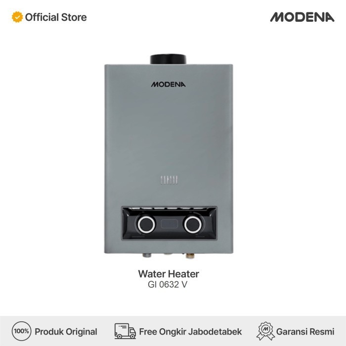 MODENA Water Heater Gas Instan - GI 0632 V NICE
