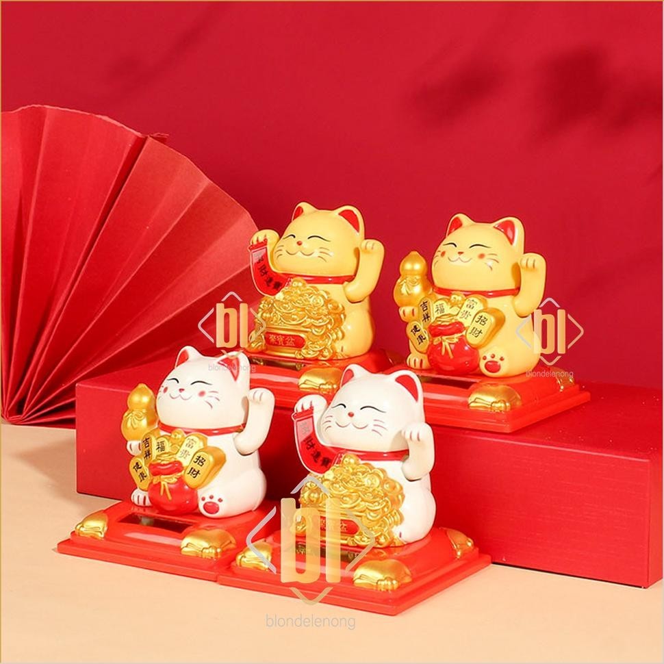 Termurah Pajangan Patung Hiasan Boneka Mainan Kucing Hoki Hokki Hoky Fengshui Rejeki Rezeki Maneki N