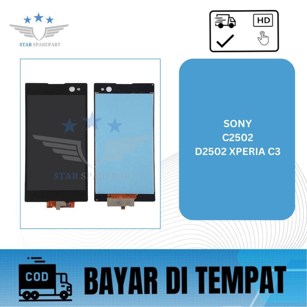 LCD TOUCHSCREEN SONY C2502 / D2502 XPERIA C3