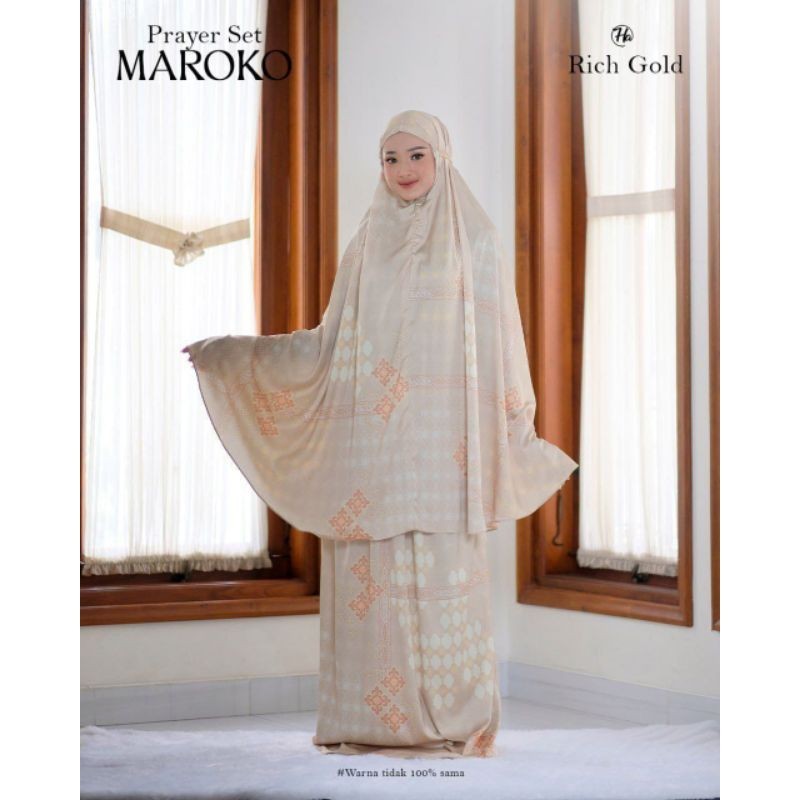 Maroko Prayer Set By @hasna_hijabku