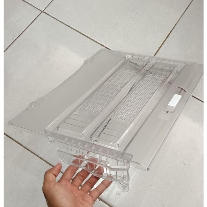 TUTUP ATAS RAK BUAH DAN SAYUR KULKAS 2 PINTU LG INVERTER SMALL MEDIUM
