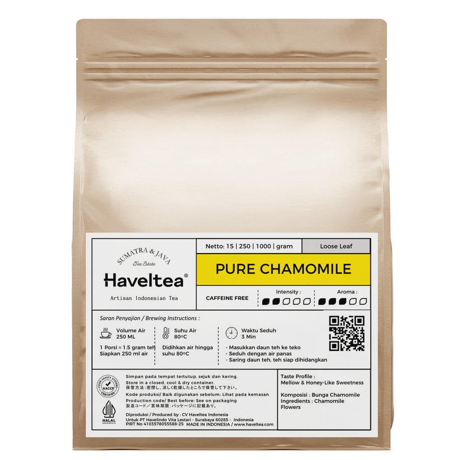 

Secrenada - Pure Chamomile Pouch Haveltea Tisane Chamomile Flower Tea