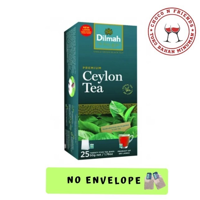 

Teh Dilmah No Envelope 25s Premium Pure Ceylon Tea