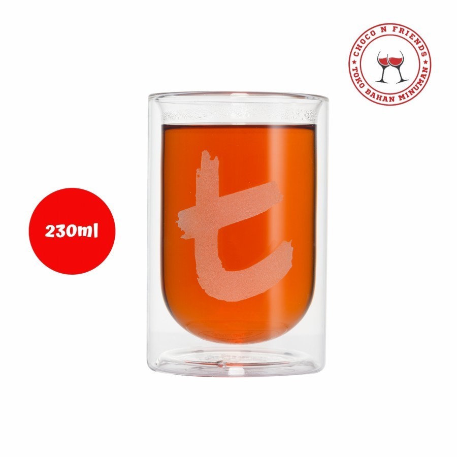 

Dilmah Double Wall Glass T-series 230ml Original
