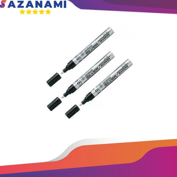 

SPIDOL SNOWMAN SILVER PAINT MARKER SNOWMAN FINE SILVER SPIDOL saz4 Kualitas Baik