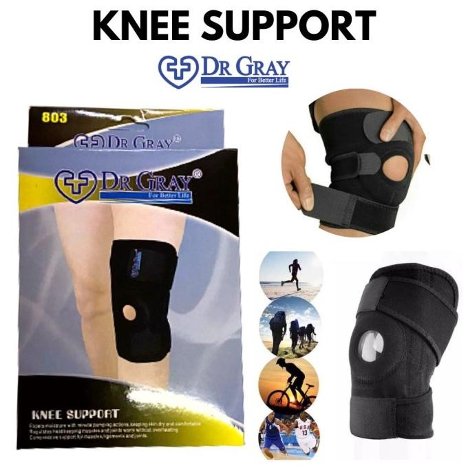 Deker penyangga lutut kaki sepak bola futsal Deker lutut body support PWM