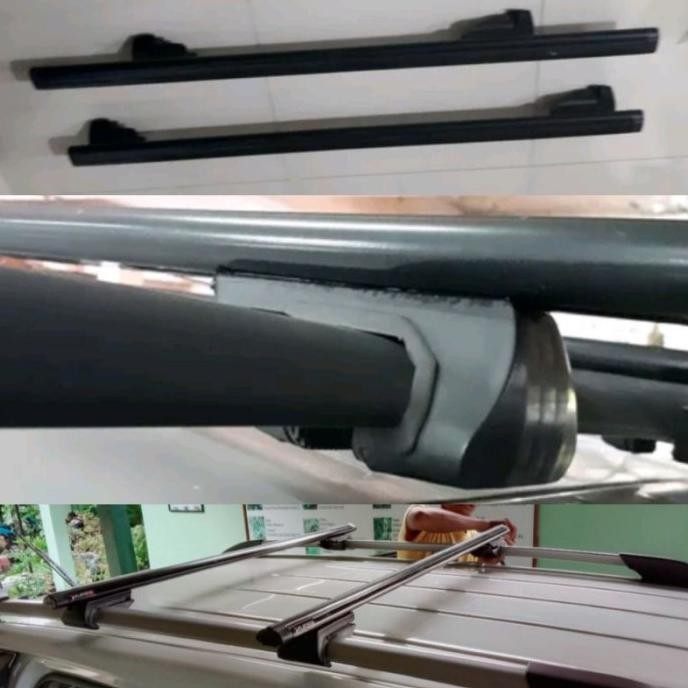 Crossbar / Sport Rack / Roof Rack Jepit Roof Rail / Rel Rush Terios