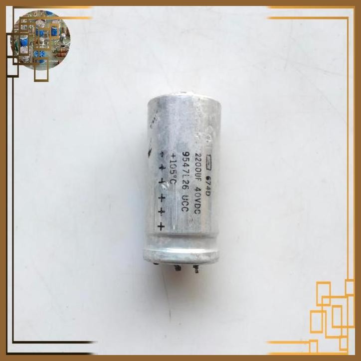 [TRB] Elko 2200uf 40v (9547L26 UCC)