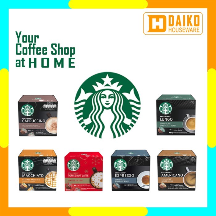 

Capsule Ndg Nescafe Dolce Gusto & Starbucks 1 Box All Varian Rasa