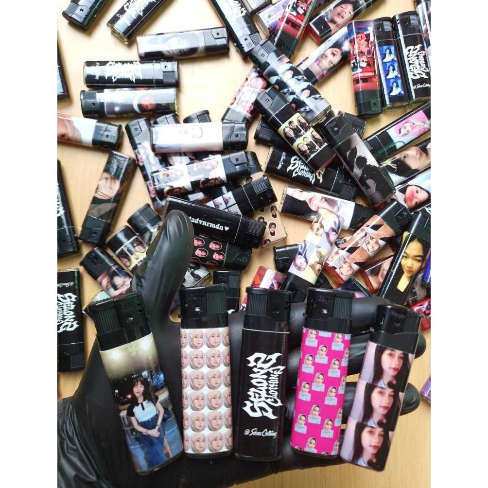 Bisa COD KOREK FOTO CUSTOM GAMBAR BEBAS  / KOREK API UNIK / KOREK API CUSTOM / KOREK GAS CUSTOM FOTO