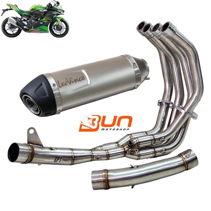 Leovince LV ONE MINI Original Fullsystem Header Stainless ZX25R ZX 25R