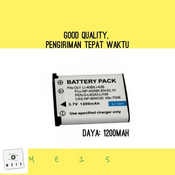 Baterai Battery KODAK EasyShare M5350 M5370 M550 M552 M575