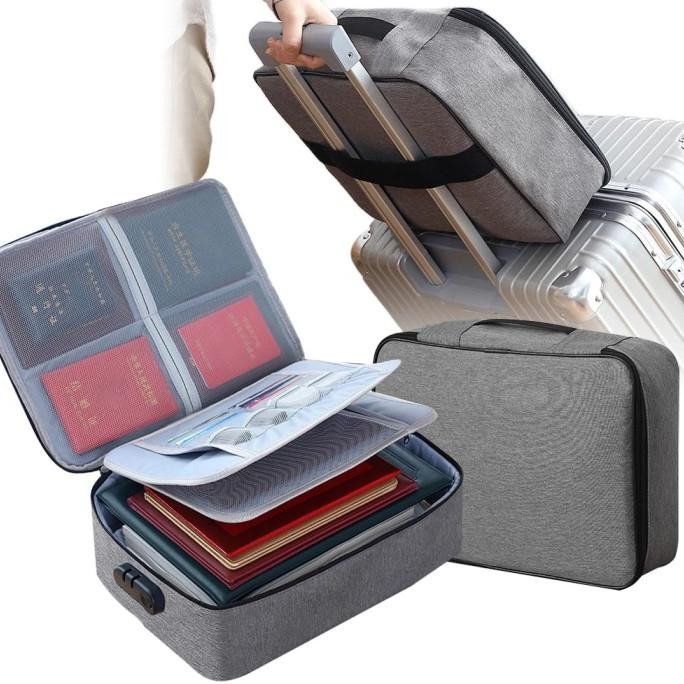 

Document Bag 3 Layer Box File Tempat Penyimpanan Dengan Kunci Password HID