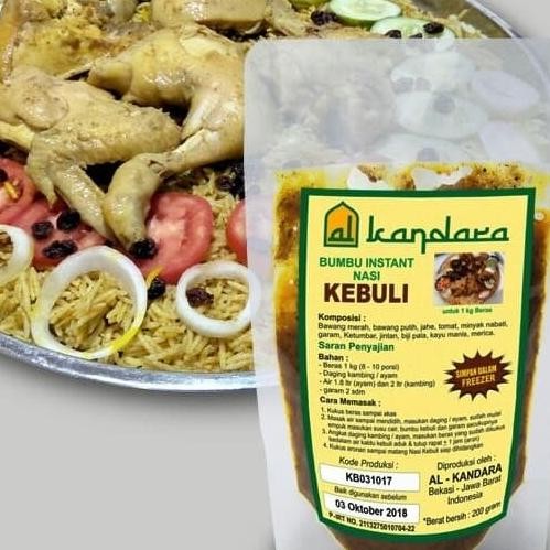 

Bumbu Instan Alkandara Nasi Kebuli