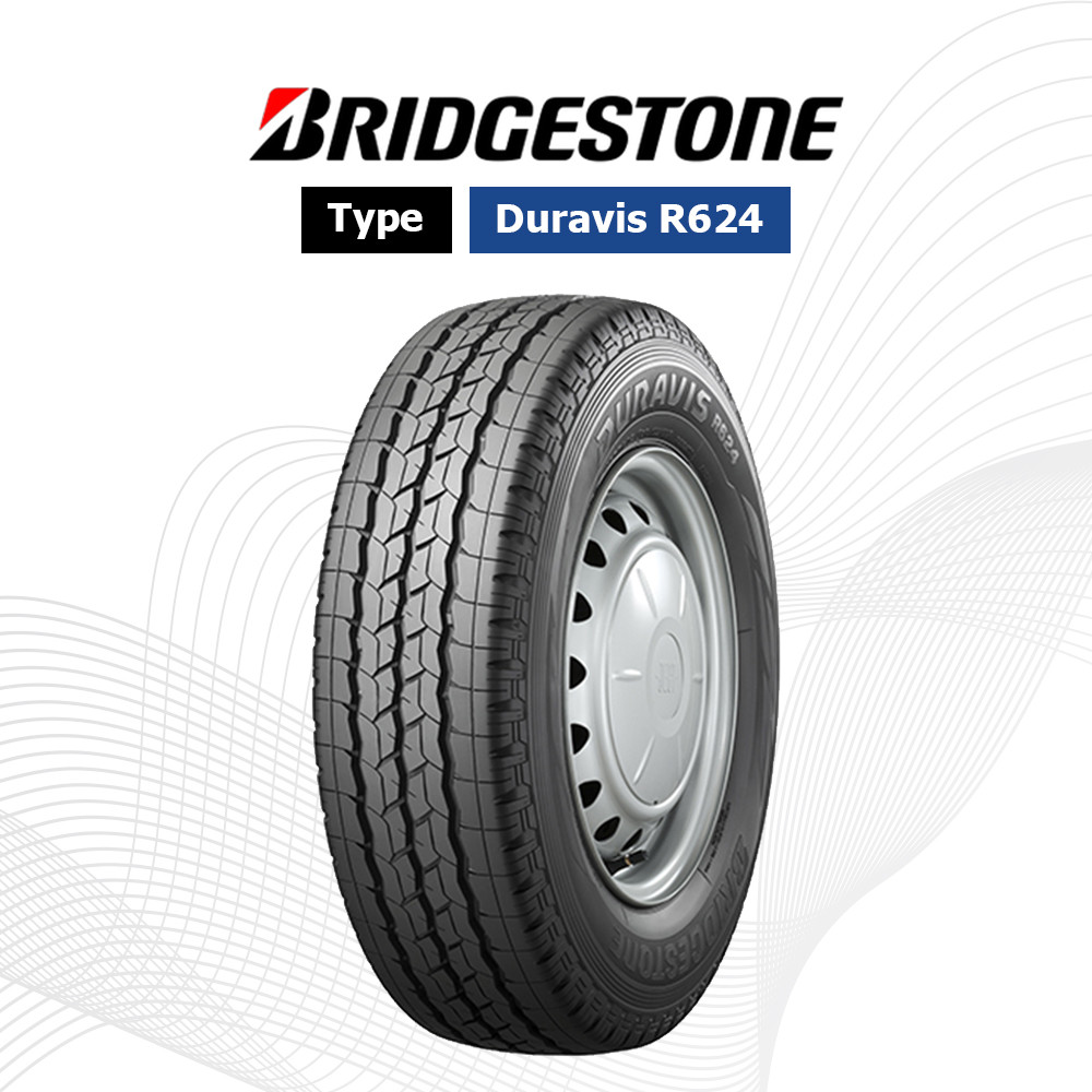 Ban Luar Bridgestone 165 R13 - 8PR Duravis R624 (Ban Mobil Grand Max dan Carry SS)