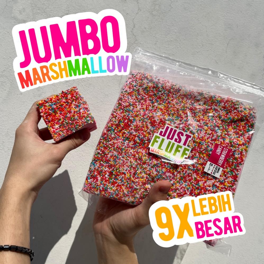 

Marshmallow JustFluff Jumbo [HALAL] Gourmet Marshmallow JustFluff