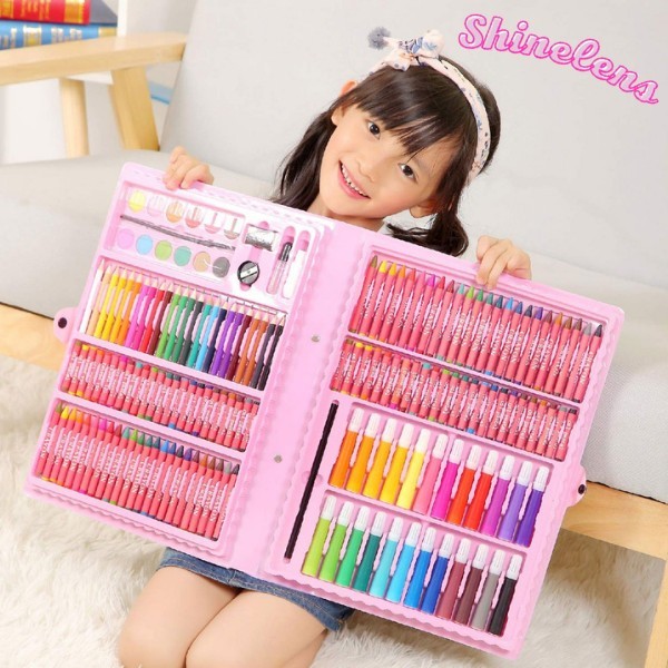 

Azalia Crayon 168 Pcs Set Alat Gambar Alat Tulis & Alat Lukis Gambar Lukisan