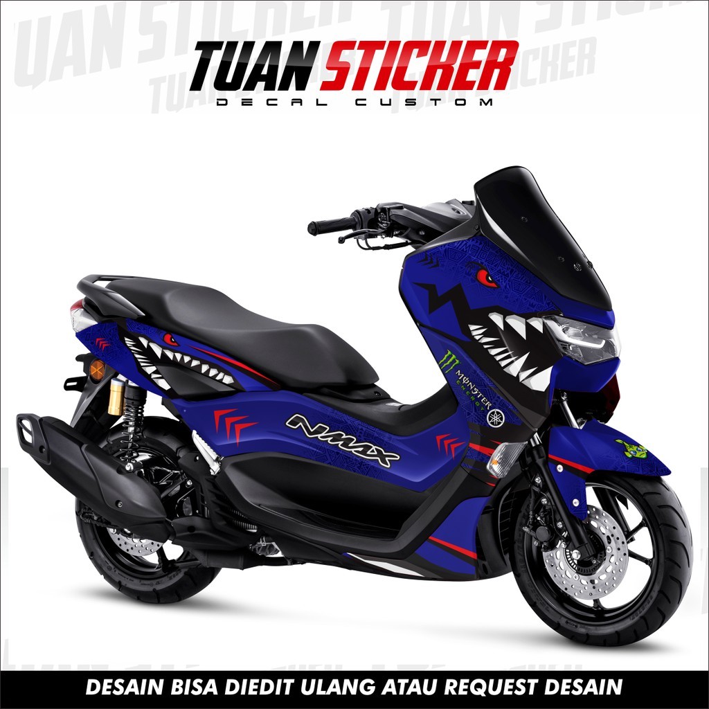 Sticker Striping Decal Yamaha nmax 2020 2021 2022 2023, Sticker Decal nmax 2020 2021 2022 2023, Stic