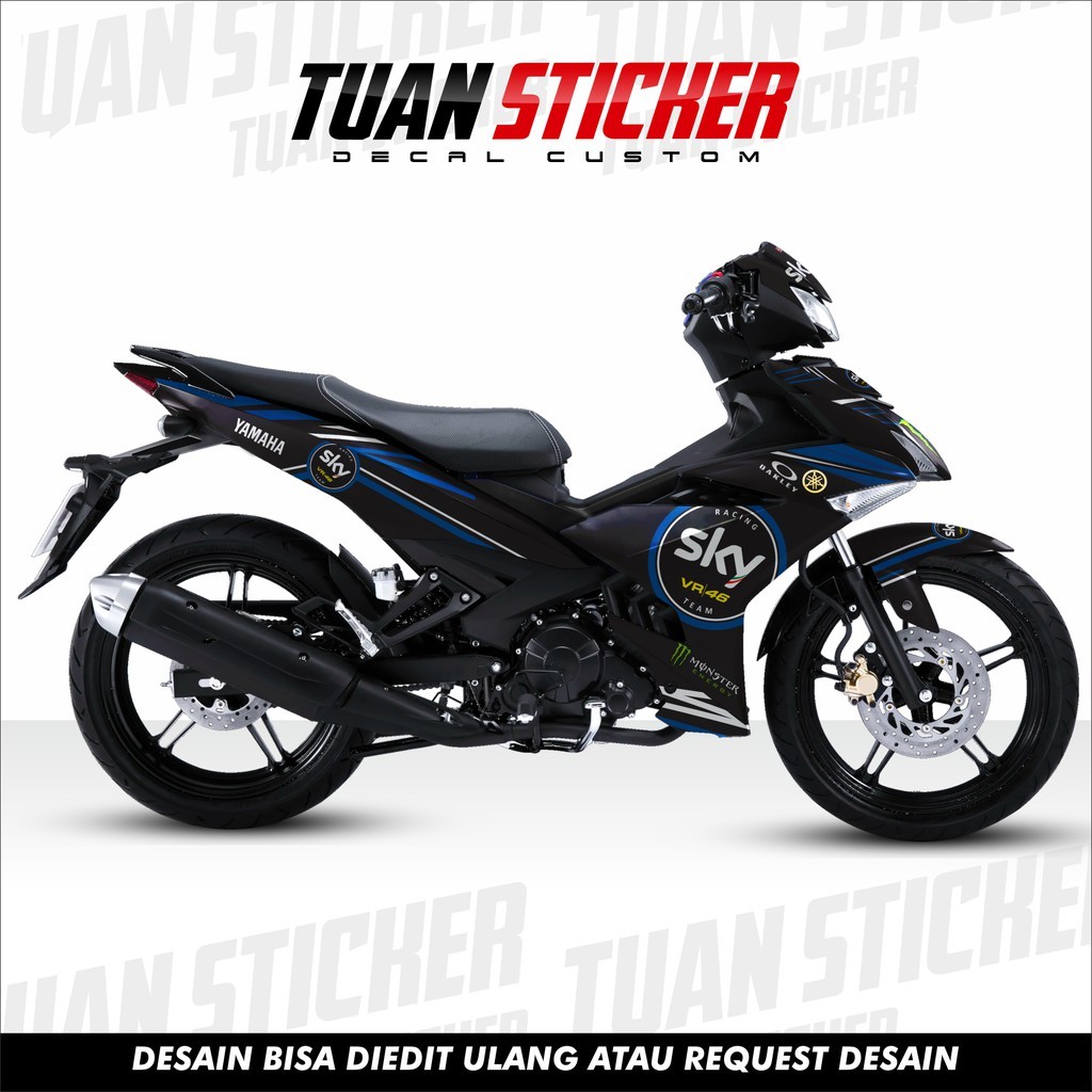 Sticker decal  jupiter mx king, Striping  jupiter mx king , Sticker new jupiter mx king sky