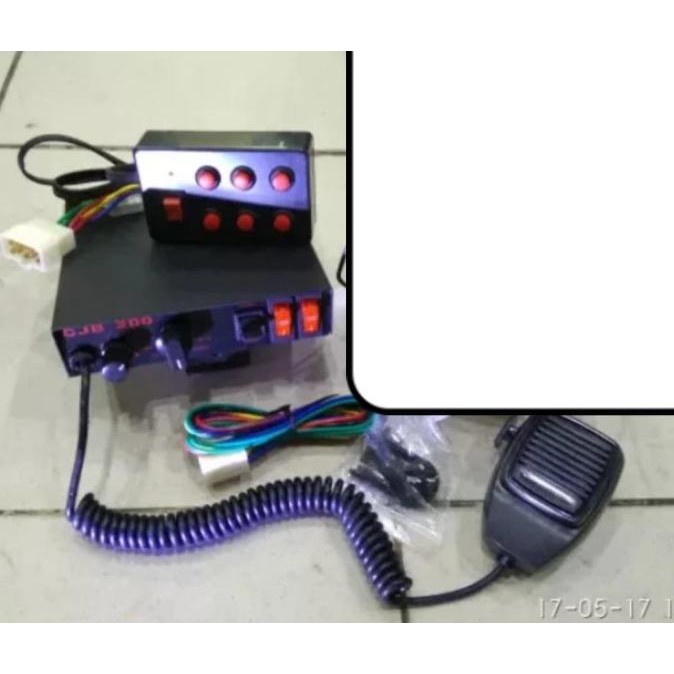 Modul Sirine Polisi Patwal