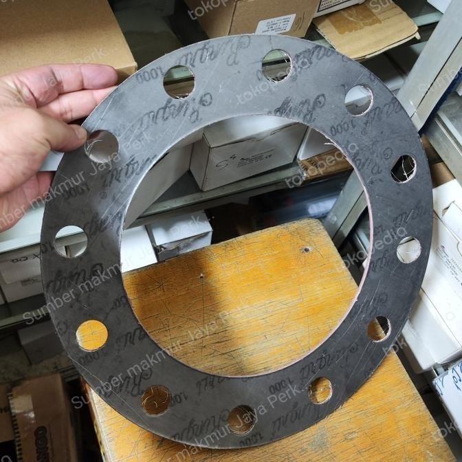 

Gasket Klingrit 1000 ( Packing Gasket Klingrit 1000 Pn16 Ff ) 6"Inch