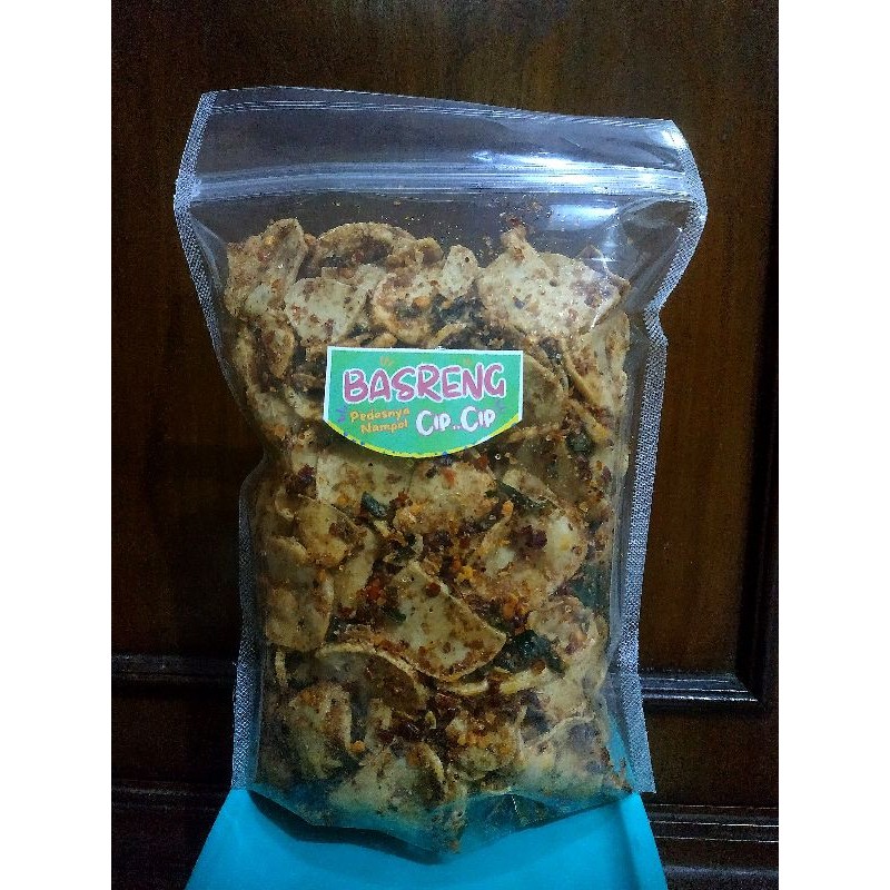 

BASRENG KOIN PEDAS DAUN JERUK 250 gr