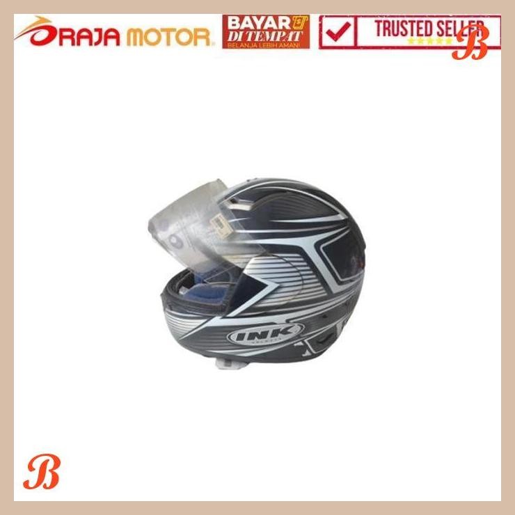 | RRJ | INK HELM FULL FACE GP2 - RACER CHROMO - AKSESORIS MOTOR