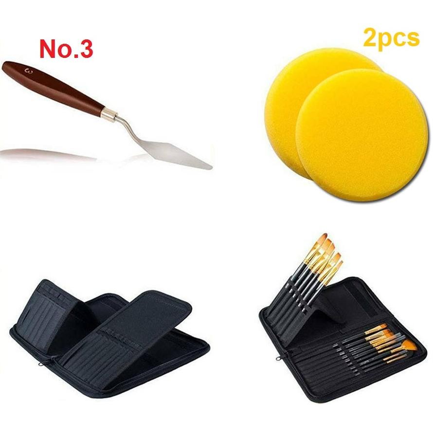 

Im31 Art Brush Set Kuas Lukis BRS-12 SET Kuas Alat Lukis Set Lengkap Mixing Knife Murah Berkualitas Berkualitas