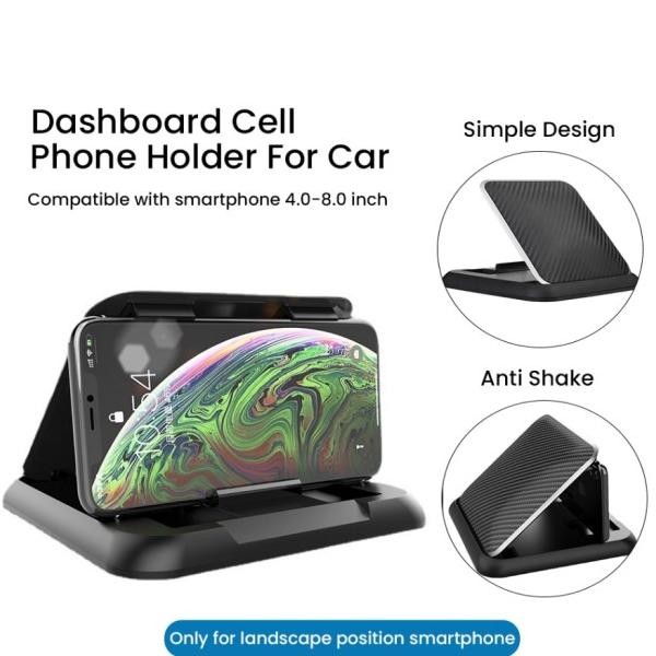 Holder Dudukan Hp Dashboard Carbon Mobil Ayla